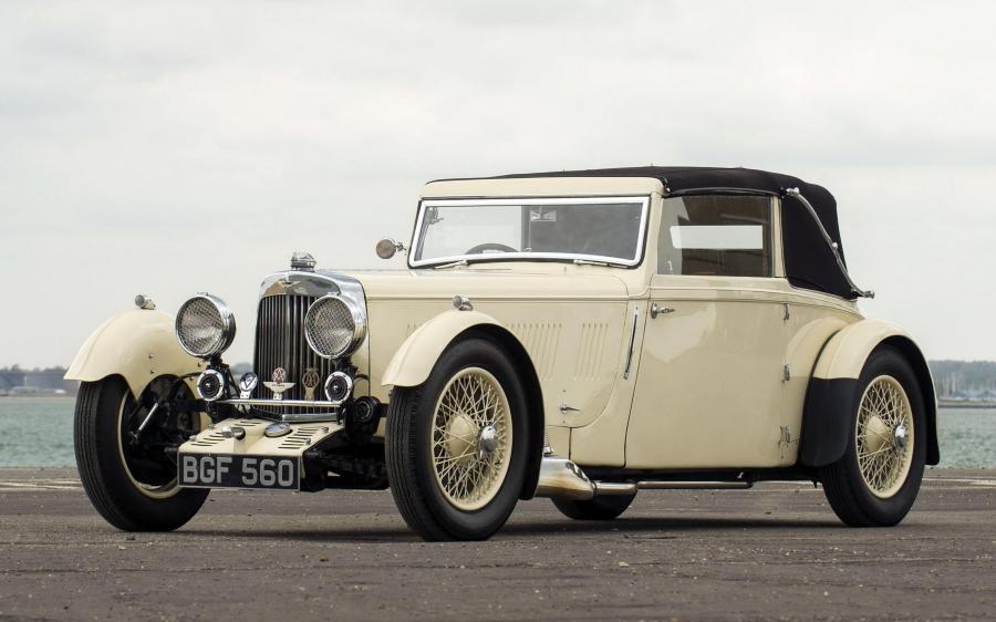 Aston Martin 1&frac12;-Litre Drophead Coupe by Enrico Bertelli (Mk II) '1935